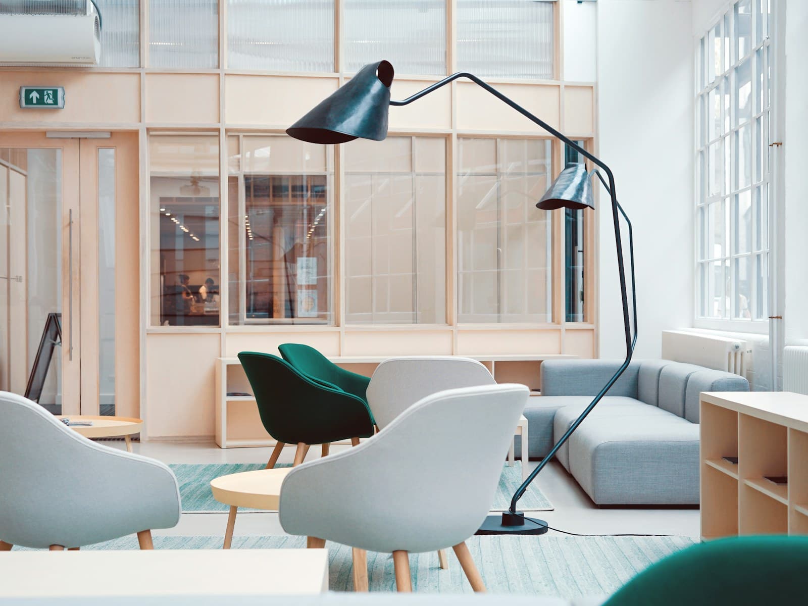 A room with a chair and soft afternoon light
